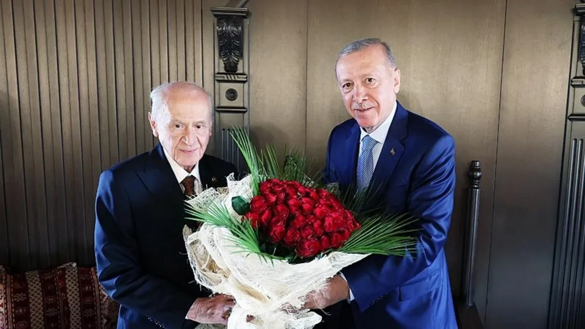 Başkan Erdoğan, MHP Genel Başkanı Bahçeli ile görüştü