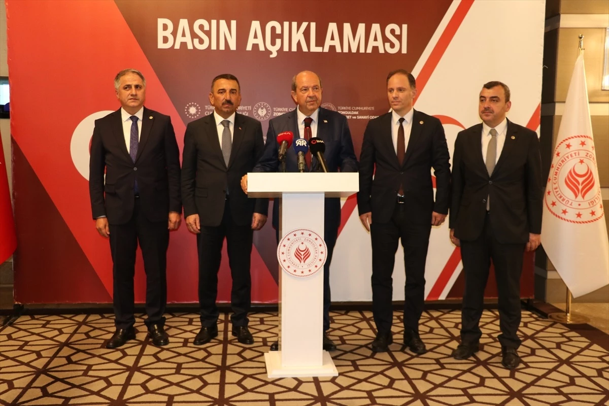 KKTC Cumhurbaşkanı Tatar, Zonguldak’ta bulunan iş dünyası temsilcileriyle görüştü