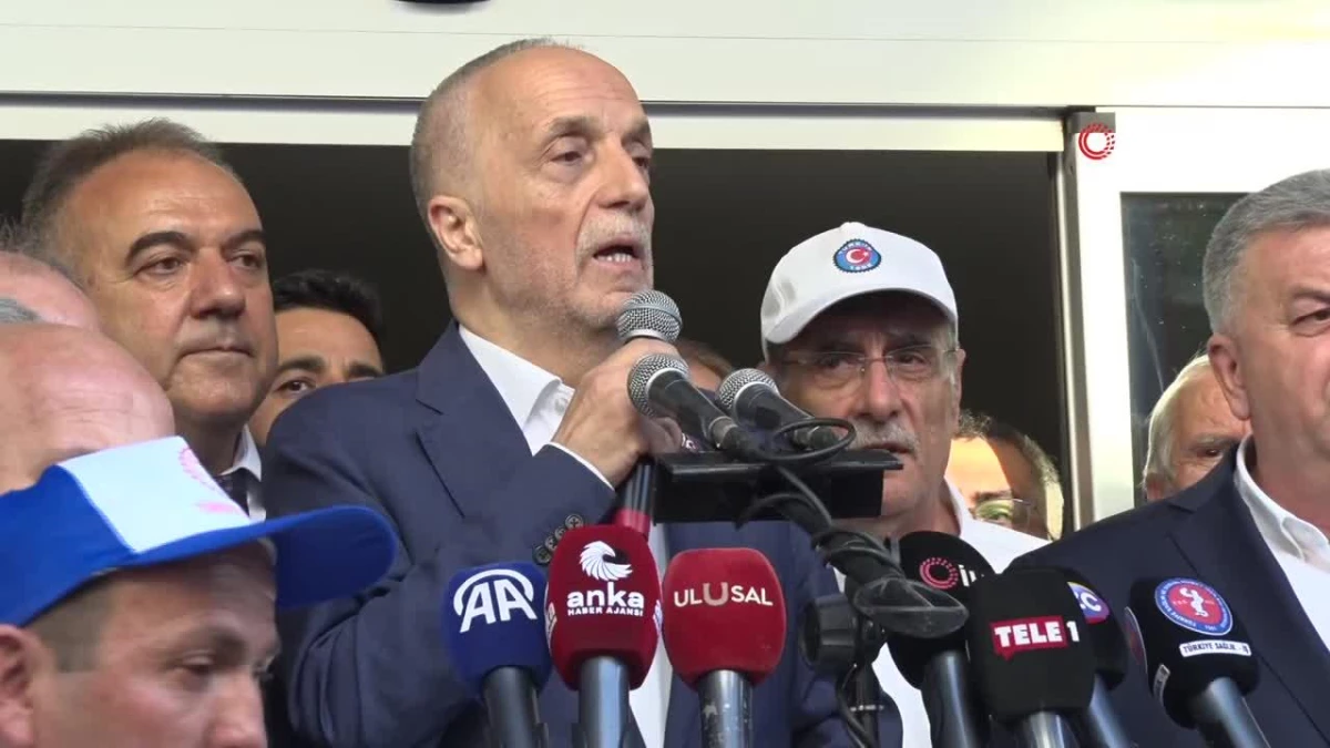 TÜRK-İŞ Genel Başkanı Atalay: ‘Ülkenin en sıkıntı çeken topluluğuz’