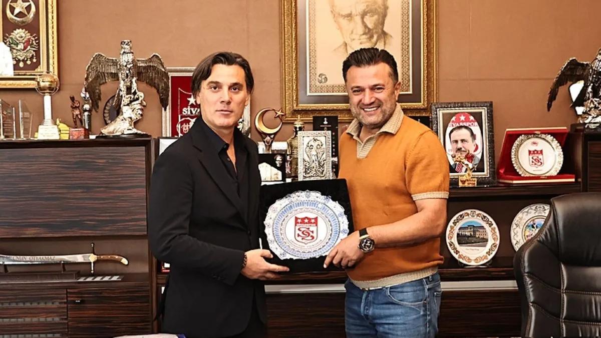 Vincenzo Montella’dan Sivasspor’a ziyaret