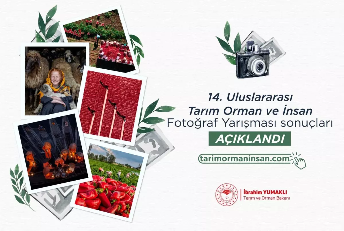 14. Uluslararası Tarım ve Orman Fotoğraf Yarışması Sonuçlandı