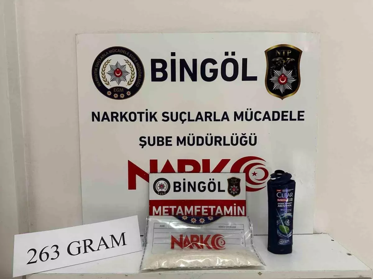 Bingöl’de Uyuşturucu Operasyonu