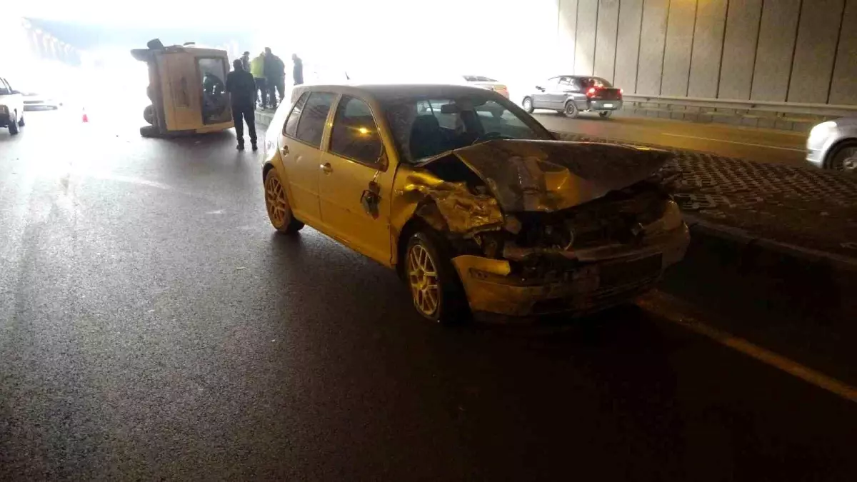 Malatya’da Trafik Kazası: 2 Yaralı