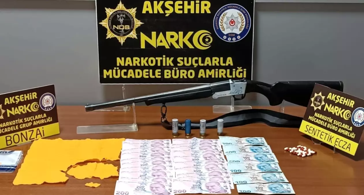 Akşehir’de Uyuşturucu Operasyonu: 1 Tutuklama