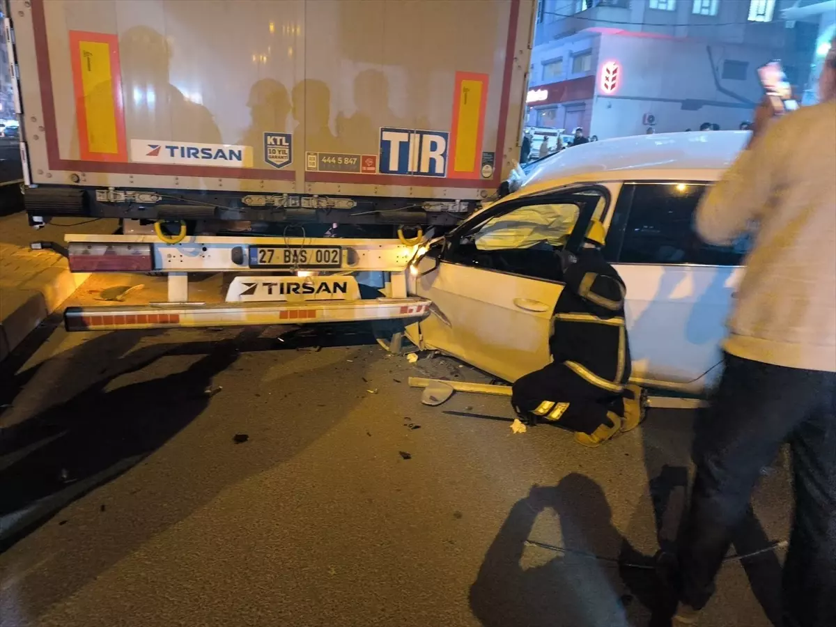 Kızıltepe’de Trafik Kazası: 1 Yaralı