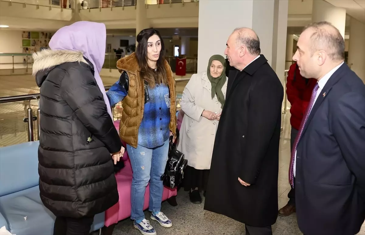 Vali Çalgan’dan Yaralı Polise Ziyaret