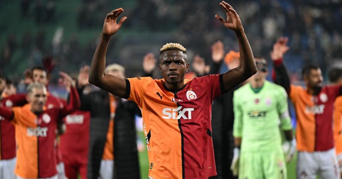 Galatasaray’ı sırtlayan adam Osimhen