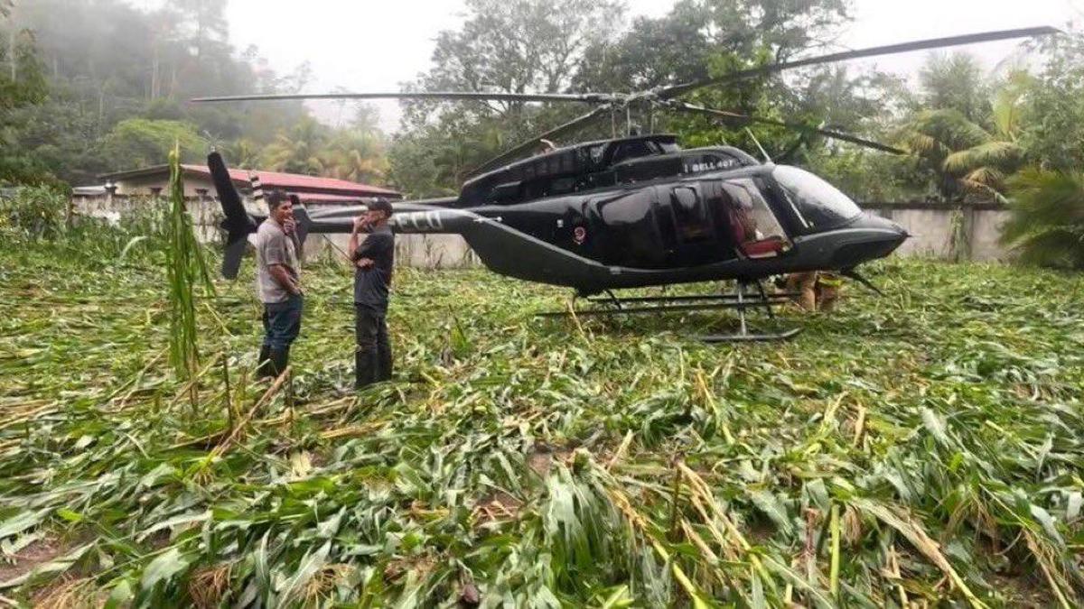 Honduras Devlet Başkanı Castro’nun helikopteri acil iniş yaptı